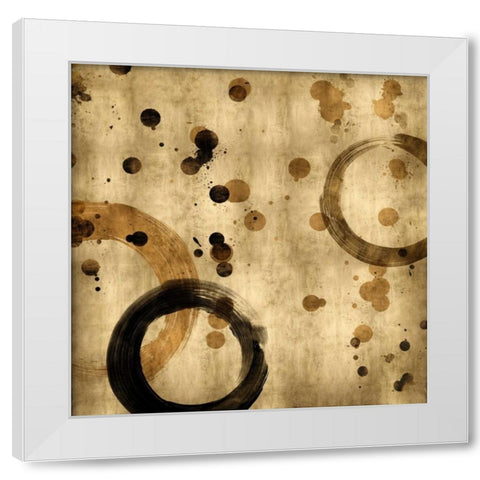 As a Matter of Fact II White Modern Wood Framed Art Print by Nelson, Brent