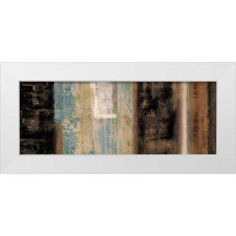 A Notion White Modern Wood Framed Art Print by Nelson, Brent
