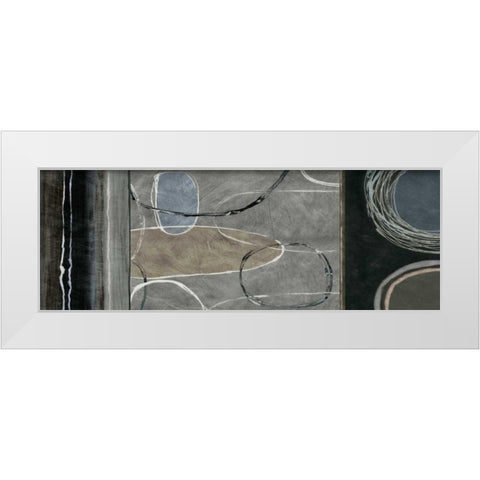 Elation Sensation I White Modern Wood Framed Art Print by Nelson, Brent