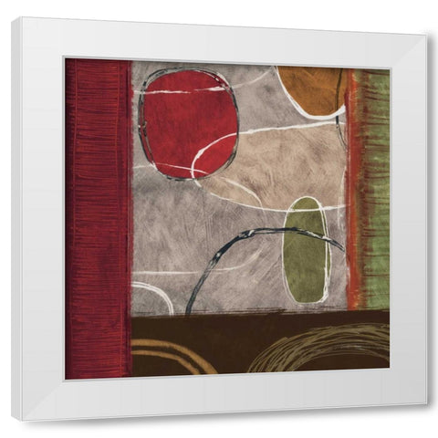 Abracadabra II White Modern Wood Framed Art Print by Nelson, Brent