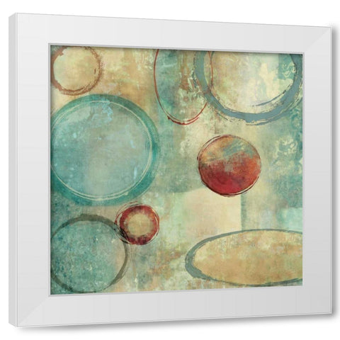 Yes I White Modern Wood Framed Art Print by Nelson, Brent