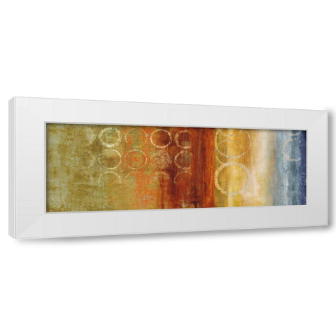 Luxuriate II White Modern Wood Framed Art Print by Nelson, Brent