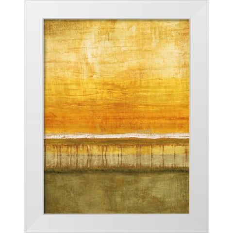 Skys the Limit I White Modern Wood Framed Art Print by Nelson, Brent