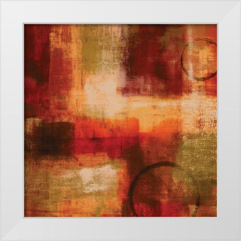 Brave New World I White Modern Wood Framed Art Print by Nelson, Brent