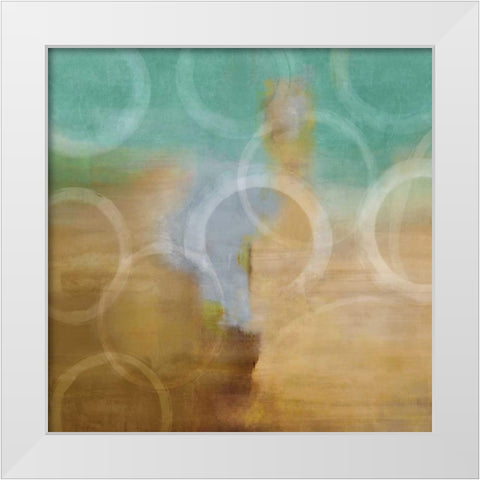 Ethereal I White Modern Wood Framed Art Print by Nelson, Brent