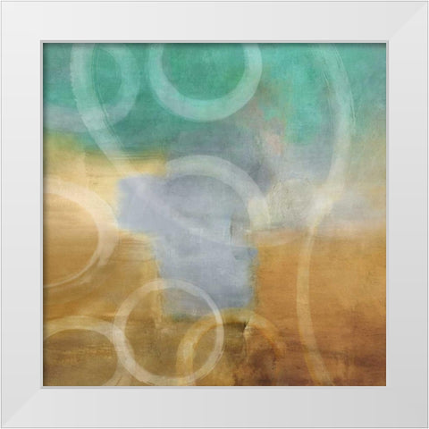 Ethereal II White Modern Wood Framed Art Print by Nelson, Brent