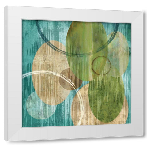 Authentic I White Modern Wood Framed Art Print by Nelson, Brent