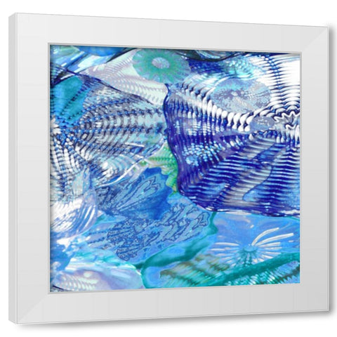 Underwater Perspective I White Modern Wood Framed Art Print by Carter, Charlie
