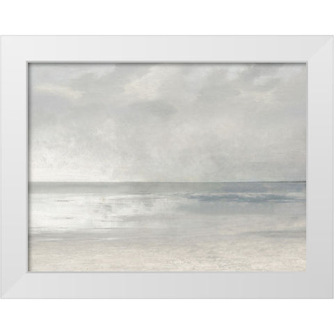 Pastel Seascape IIB White Modern Wood Framed Art Print by McKee, Christy
