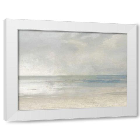 Pastel Seascape III White Modern Wood Framed Art Print by McKee, Christy