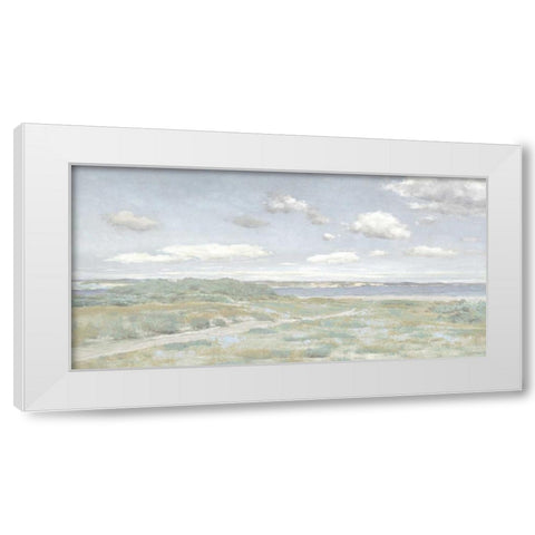 Pathe to the Water White Modern Wood Framed Art Print by McKee, Christy