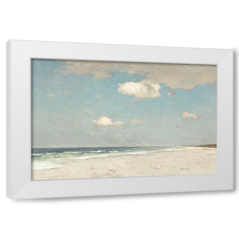 High Tide White Modern Wood Framed Art Print by McKee, Christy