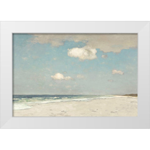 High Tide White Modern Wood Framed Art Print by McKee, Christy
