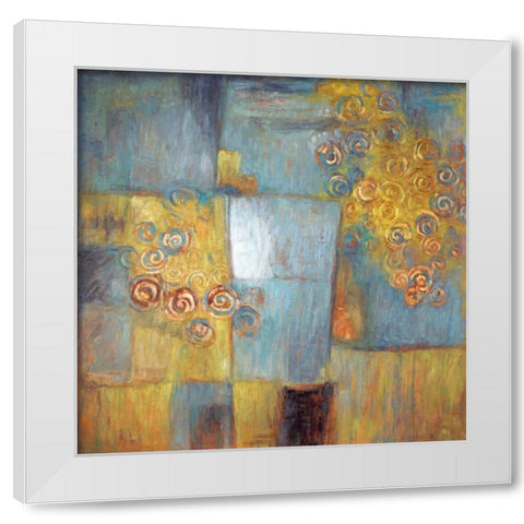 Bona Fide I White Modern Wood Framed Art Print by Baker, Christina