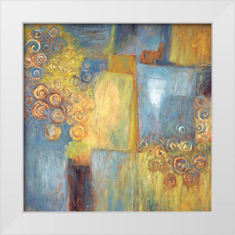 Bona Fide II White Modern Wood Framed Art Print by Baker, Christina