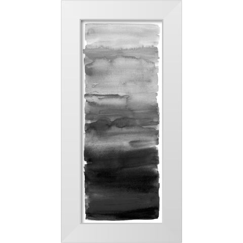 Black Blend White Modern Wood Framed Art Print by Corbin, Allie
