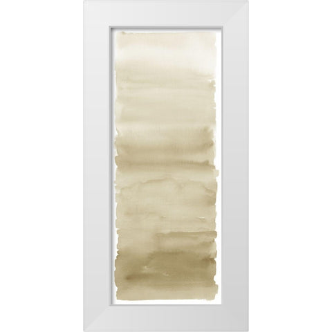 Cream Blend White Modern Wood Framed Art Print by Corbin, Allie