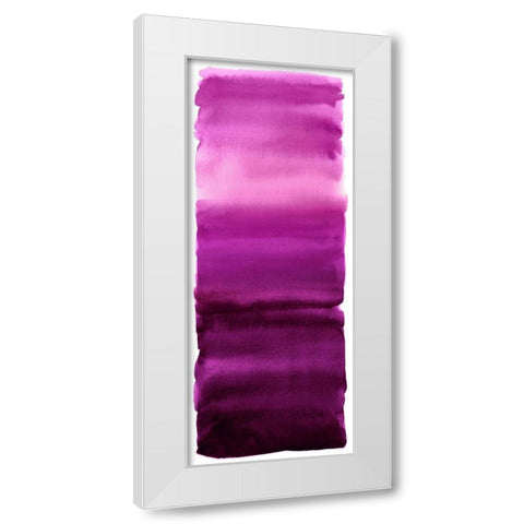 Magenta Blend White Modern Wood Framed Art Print by Corbin, Allie
