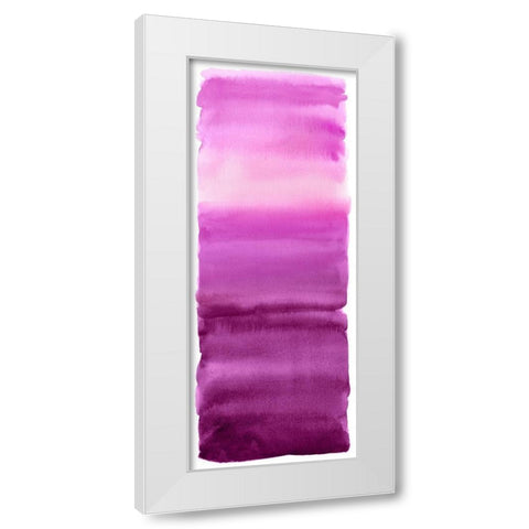 Pink Blend White Modern Wood Framed Art Print by Corbin, Allie