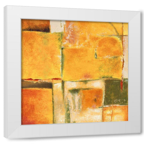 Leggerezza I White Modern Wood Framed Art Print by Raimondi, Claudia