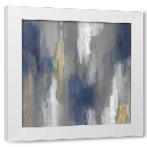 Essential White Modern Wood Framed Art Print by Spencer, Carey