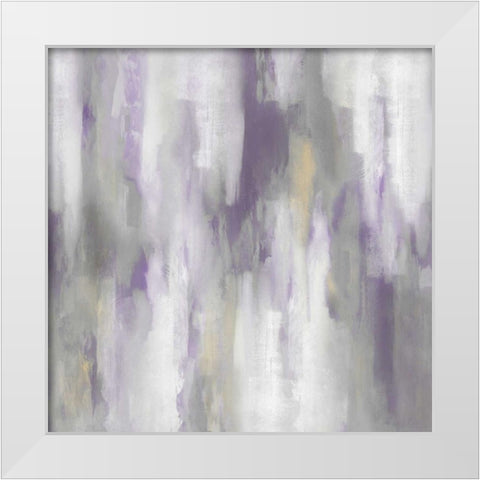 Subtle White Modern Wood Framed Art Print by Spencer, Carey