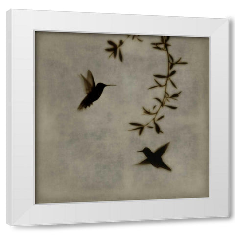 Dance in Flight I White Modern Wood Framed Art Print by Donovan, Chris