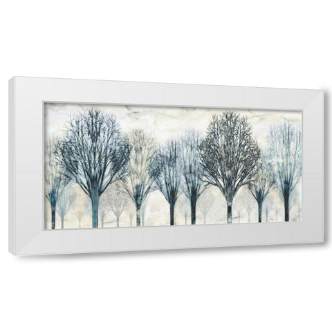 The Grove White Modern Wood Framed Art Print by Donovan, Chris
