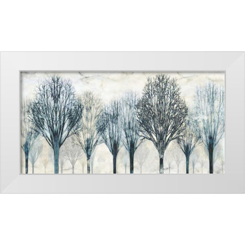 The Grove White Modern Wood Framed Art Print by Donovan, Chris
