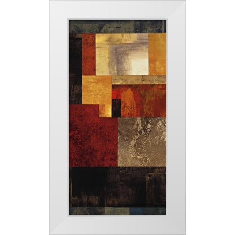 Supreme II White Modern Wood Framed Art Print by Donovan, Chris