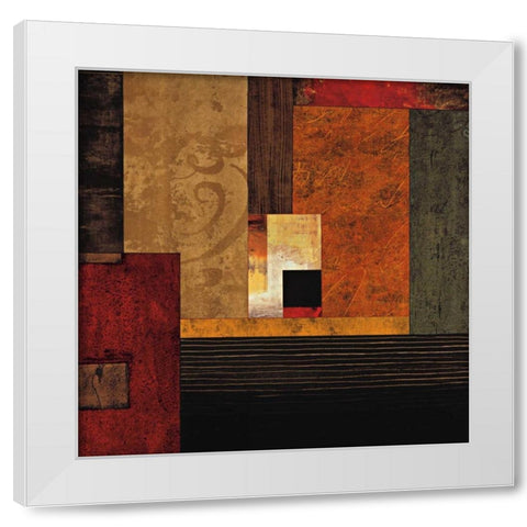 The Moment of Truth I White Modern Wood Framed Art Print by Donovan, Chris