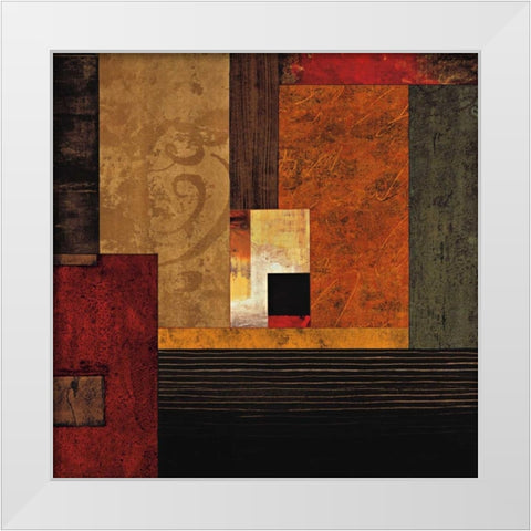 The Moment of Truth I White Modern Wood Framed Art Print by Donovan, Chris