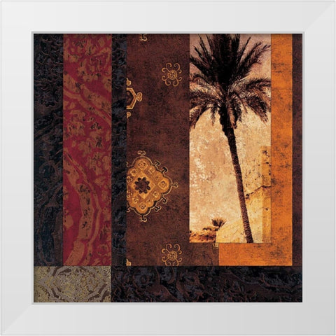 Moroccan Nights I White Modern Wood Framed Art Print by Donovan, Chris