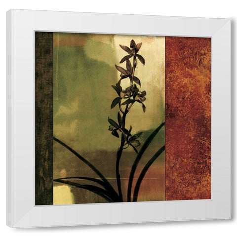 Mesmerized I White Modern Wood Framed Art Print by Donovan, Chris