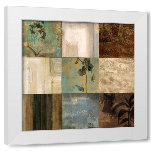 Right Action II White Modern Wood Framed Art Print by Donovan, Chris