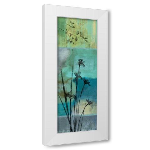 Into the Mystic II White Modern Wood Framed Art Print by Donovan, Chris