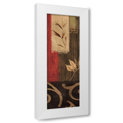 Eternal III White Modern Wood Framed Art Print by Donovan, Chris