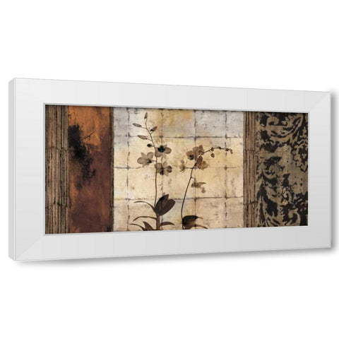 Bodhi I White Modern Wood Framed Art Print by Donovan, Chris