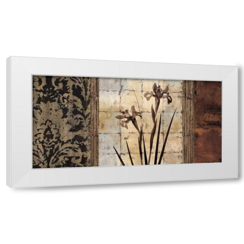 Bodhi II White Modern Wood Framed Art Print by Donovan, Chris