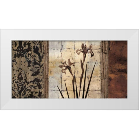 Bodhi II White Modern Wood Framed Art Print by Donovan, Chris