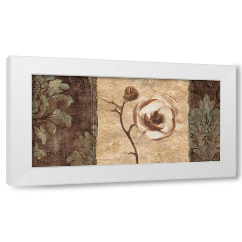 Quintessence I White Modern Wood Framed Art Print by Donovan, Chris