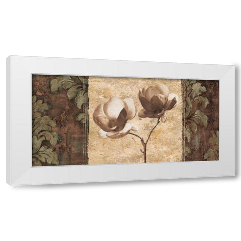 Quintessence II White Modern Wood Framed Art Print by Donovan, Chris