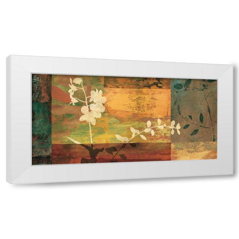Shambala II White Modern Wood Framed Art Print by Donovan, Chris