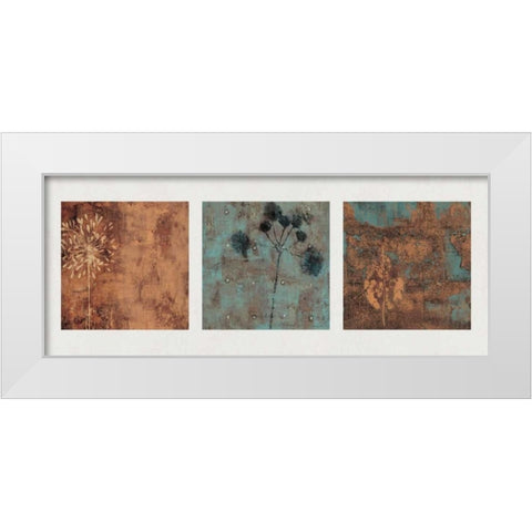 Origins White Modern Wood Framed Art Print by Donovan, Chris