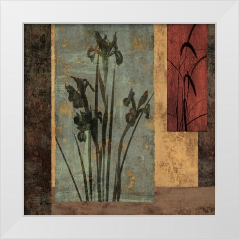 Innervision II White Modern Wood Framed Art Print by Donovan, Chris