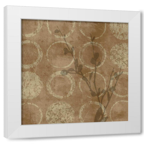 Beguile II White Modern Wood Framed Art Print by Donovan, Chris