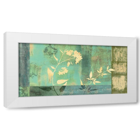 Samadhi I White Modern Wood Framed Art Print by Donovan, Chris