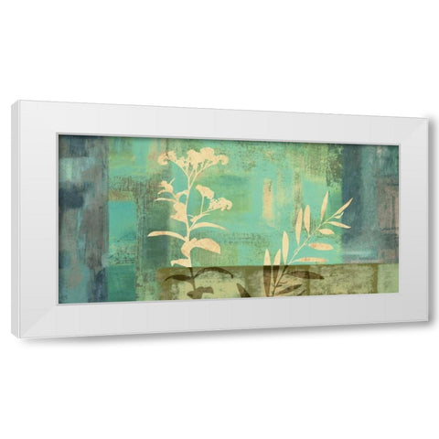 Samadhi II White Modern Wood Framed Art Print by Donovan, Chris