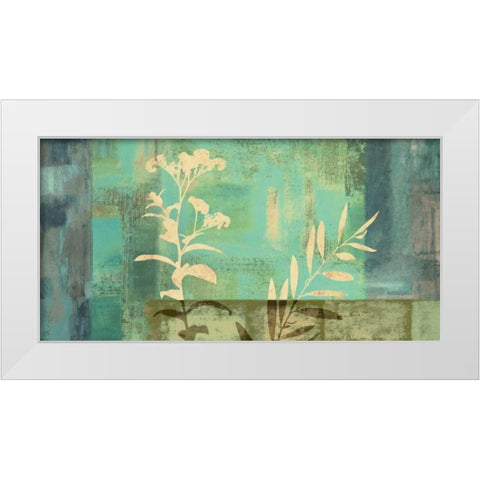 Samadhi II White Modern Wood Framed Art Print by Donovan, Chris