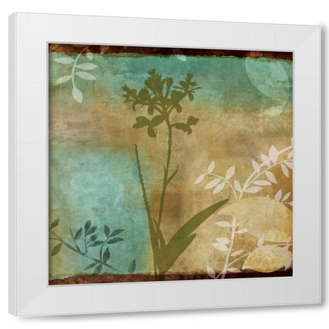 Haven I White Modern Wood Framed Art Print by Donovan, Chris